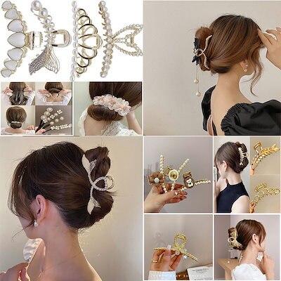 3+1 5+2髪飾りのヘアピン韓国のファッションのヘアピンの女の子の成人の髪は真珠のBBクリップを挟